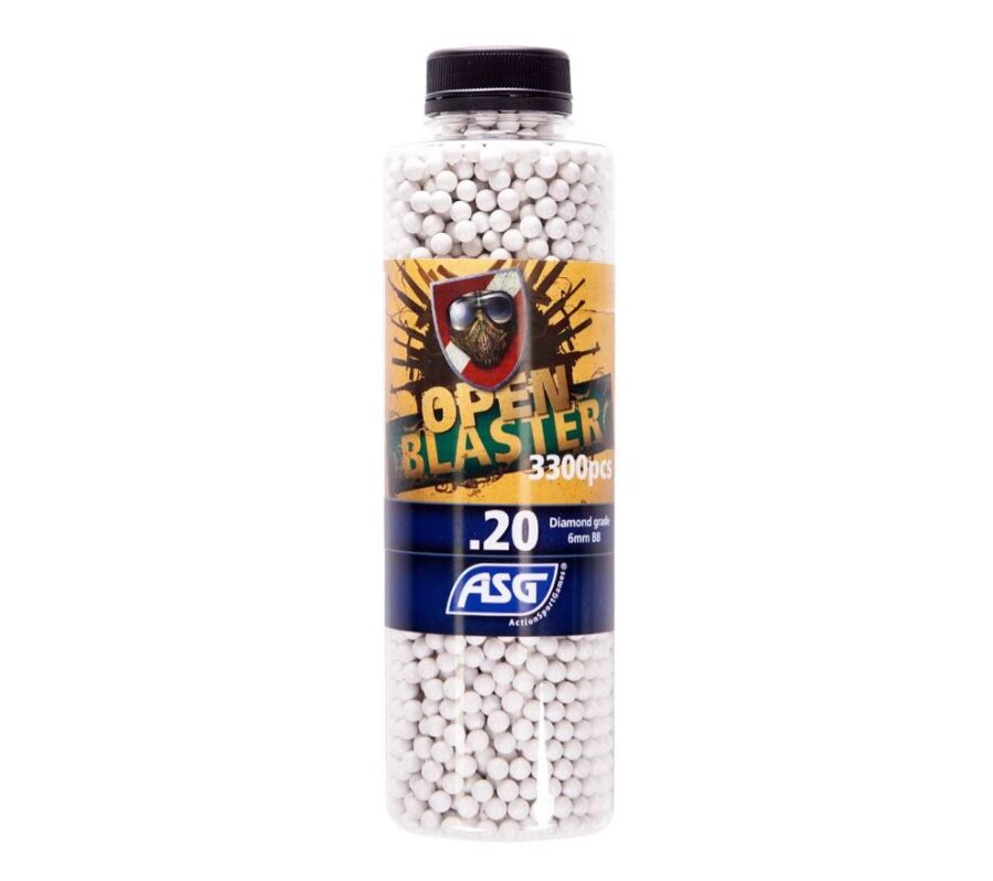 Blaster Billes BIO Open Blaster 0.20g (x 3300) Bouteille
