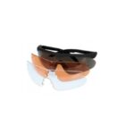 Swiss Eye Lunette Raptor Noires UV400 anti-buée réglables